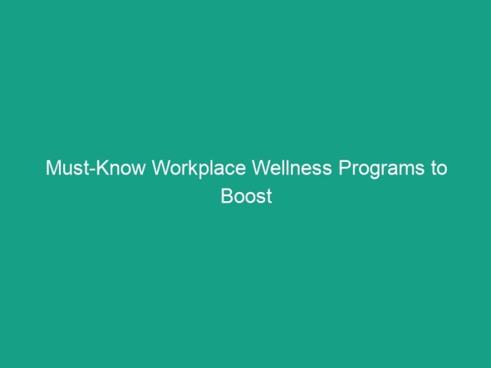 5 Benefits of Implementing a Workplace Wellness Program (Infographic ...